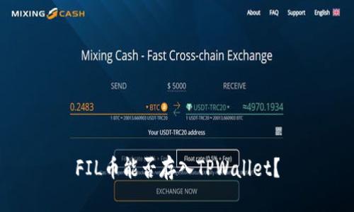 FIL币能否存入TPWallet？